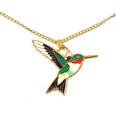 Hummingbird, Ruby-throated pendant Hummingbird, Ruby-throated pendant